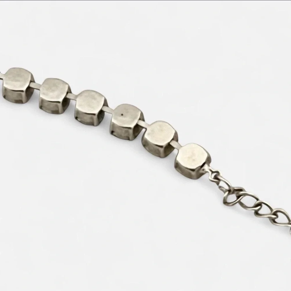 Colorful Crystal Bracelet, 7.5 inches Adjustable